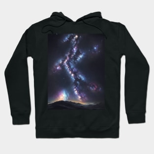 cosmos in the night sky Hoodie